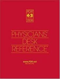 Physicians Desk Reference 2008, ed 62