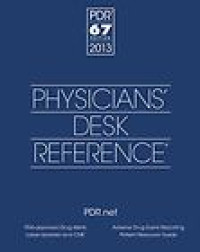 Physicians Desk Reference, PDR 67 ed.