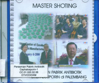 VCD Peresmian pabrik Antibiotik Cephalosphorin di Palembang-Master Shooting TVRI