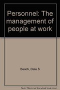 Personnel: The Management of people at work