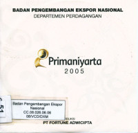 VCD Badan Pengembangan Ekspor Nasional-Primaniyarta 2005