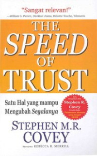 The Speed of Trust