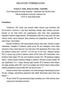 Image of DIAGNOSIS TUBERKULOSIS