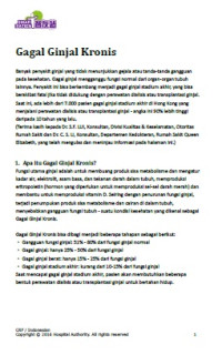 Image of Gagal Ginjal Kronis