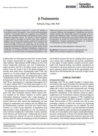 Image of β-Thalassemia
