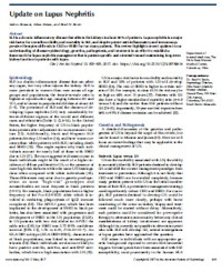 Image of Update on Lupus Nephritis