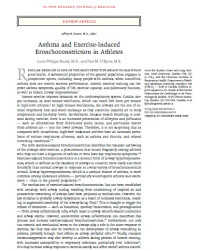 Image of Asthma and Exercise-Induced Bronchoconstriction in Athletes