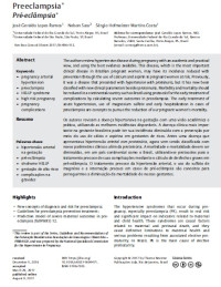 Image of Preeclampsia