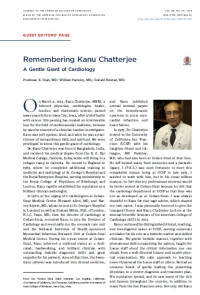 Image of Remembering Kanu Chatterjee: A Gentle Giant of Cardiology