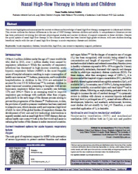 Image of Nasal High‑flow Therapy in Infants and Children