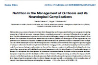 Image of Nutrition in the Management of Cirrhosis and its Neurological Complications