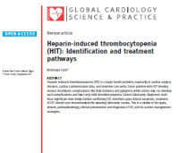 Image of Heparin-induced thrombocytopenia (HIT): Identification and treatment pathways