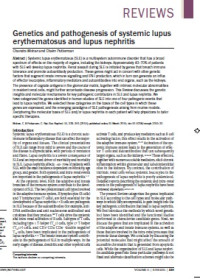Image of Genetics and pathogenesis of systemic lupus erythematosus and lupus nephritis