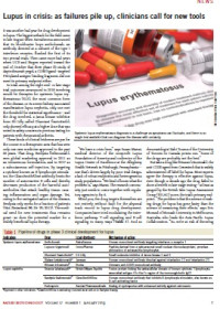 Image of Lupus in crisis: as failures pile up, clinicians call for new tools