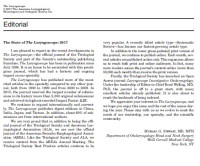 Image of The State of The Laryngoscope 2017.