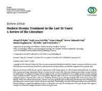 Image of Modern Myoma Treatment in the Last 20 Years: A Review of the Literature