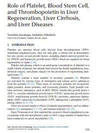 Image of Role of Platelet, Blood Stem Cell, and Thrombopoietin in Liver Regeneration, Liver Cirrhosis, and Liver Diseases