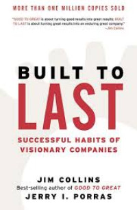 Image of Built To Last: successful Habits Of Visionary Companies