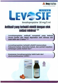 Image of Efficacy of levodropropizine in pediatric cough