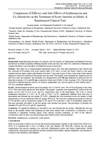 Image of Comparison of Efficacy and Side Effects of Azithromycin and Co-Amoxiclav in the Treatment of Acute Sinusitis in Adults: A Randomized Clinical Trial