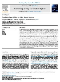 Image of Circadian phase-shifting by light: Beyond photons