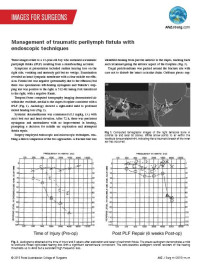 Image of Management of traumatic perilymph fistula with endoscopic techniques