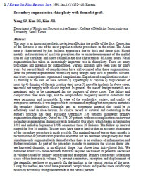 Image of Secondary augmentation rhinoplasty with dermofat graft