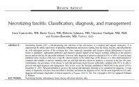 Image of Necrotizing fasciitis: Classification, diagnosis, and management