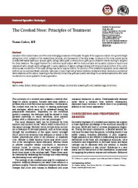 Image of The Crooked Nose: Principles of Treatment