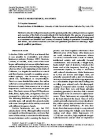 Image of WHAT IS NEUROFEEDBACK: AN UPDATE