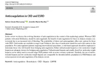 Image of Anticoagulation in CKD and ESRD