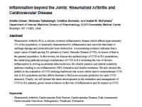 Image of Inflammation beyond the Joints: Rheumatoid Arthritis and Cardiovascular Disease