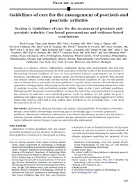 Image of Guidelines of care for the management of psoriasis and psoriatic arthritis