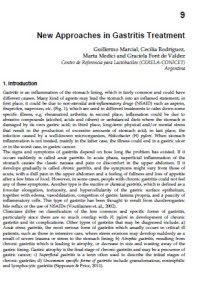 Image of New Approaches in Gastritis Treatment