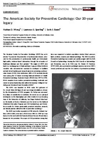 Image of The American Society for Preventive Cardiology: Our 30-year legacy