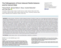 Image of The Pathogenesis of Fever-Induced Febrile Seizures and Its Current State