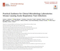 Image of Practical Guidance for Clinical Microbiology Laboratories: Viruses Causing Acute Respiratory Tract Infections