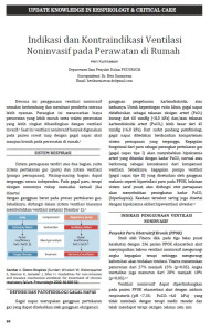 Image of Indikasi dan Kontraindikasi Ventilasi Noninvasif pada Perawatan di Rumah
