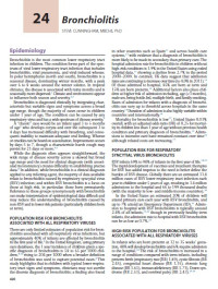 Image of Bronchiolitis