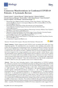 Image of Cutaneous Manifestations in Confirmed COVID-19 Patients: A Systematic Review