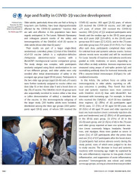 Image of Age and frailty in COVID-19 vaccine development