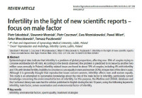 Image of Infertility in the light of new scientifi reports – focus on male factor
