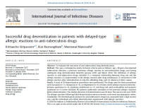 Image of Successful drug desensitization in patients with delayed-type allergic reactions to anti-tuberculosis drugs