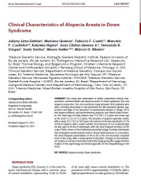 Image of Clinical Characteristics of Alopecia Areata in Down Syndrome