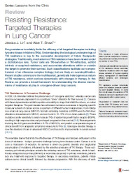 Image of Resisting Resistance: Targeted Therapies in Lung Cancer