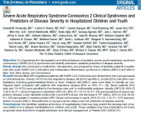 Image of Severe Acute Respiratory Syndrome Coronavirus 2 Clinical Syndromes and Predictors of Disease Severity in Hospitalized Children and Youth