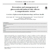 Image of Prevention and management of glucocorticoid-induced side effects: A comprehensive review