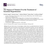 Image of The Impact of Vitamin D in the treatment of essential hypertension