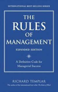 Image of The Rules of Management