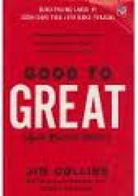 Image of Good to great : Baik menjadi hebat
